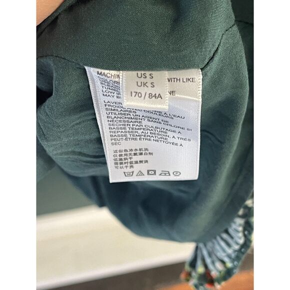 Laura Ashley & Urban Outfitters Maisy Mock Neck Mini Dress - Size Small - Picture 4 of 9